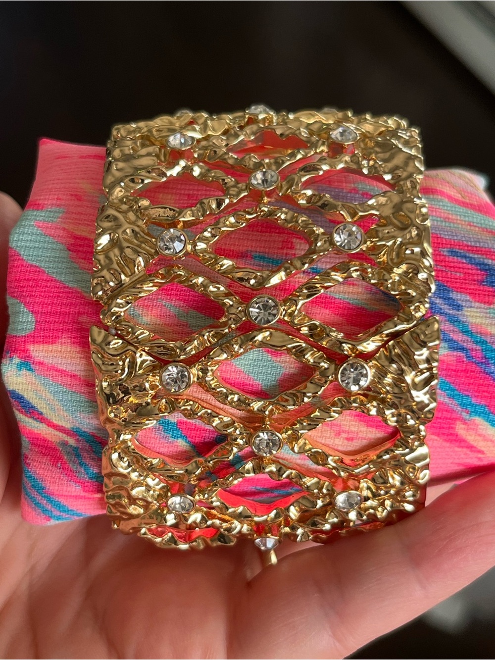 LILLY PULITZER | Gold Bracelet | Like New!